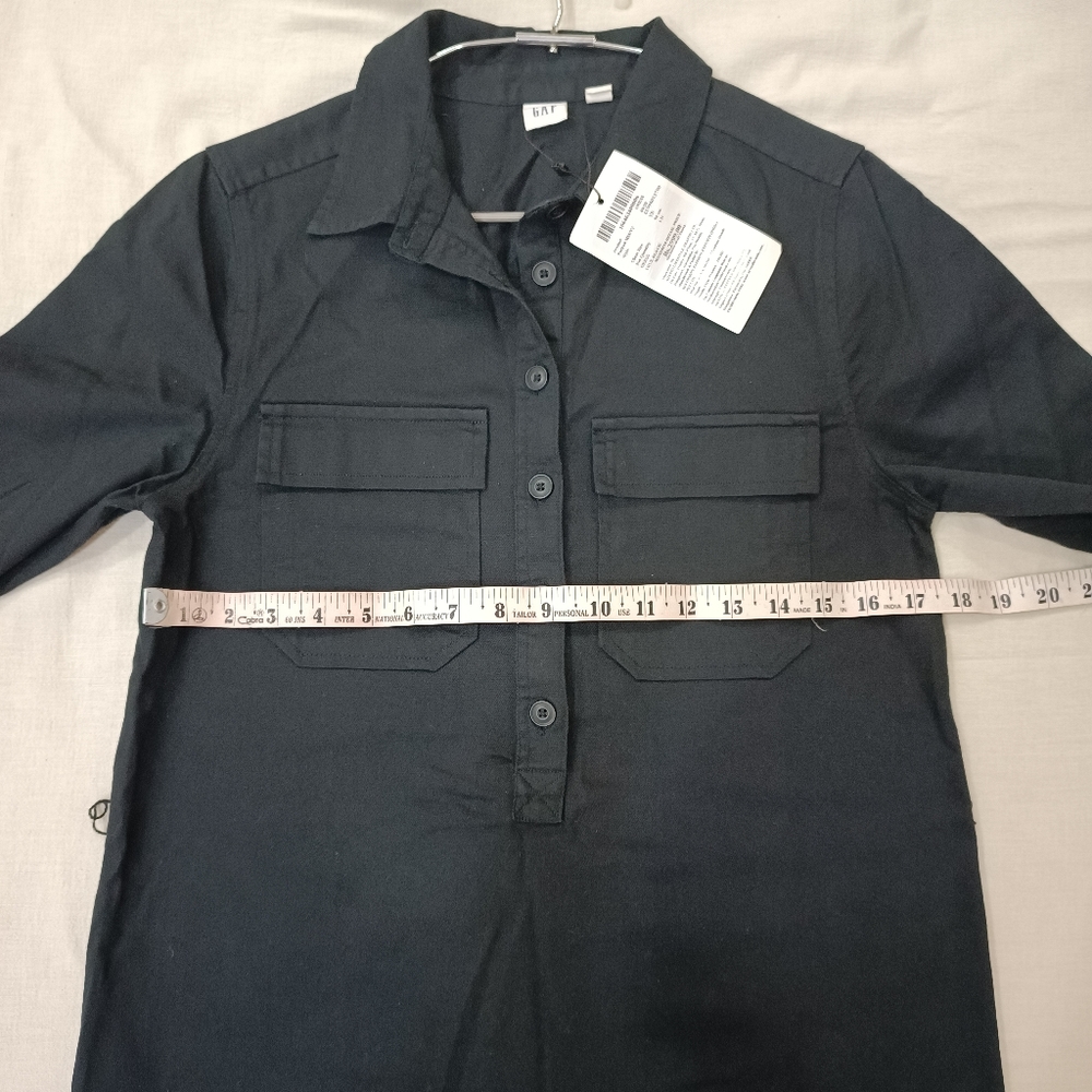 Sale❤️🔥GAP shirt dress with detachable fabric belt - Picture 9 of 9